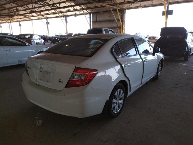 Photo 4 from auction – 2012 HONDA CIVIC LX with VIN 19XFB2F51CE347996