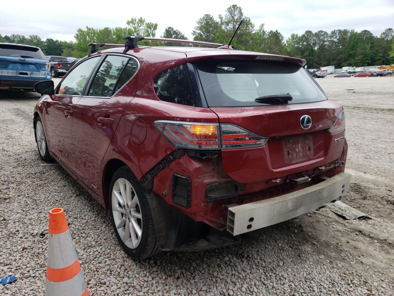 Photo 3 from auction – 2011 LEXUS CT 200 with VIN JTHKD5BH4B2040228