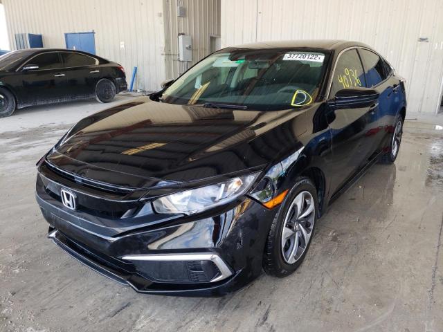 Photo 2 from auction – 2019 HONDA CIVIC LX with VIN 2HGFC2F66KH600174