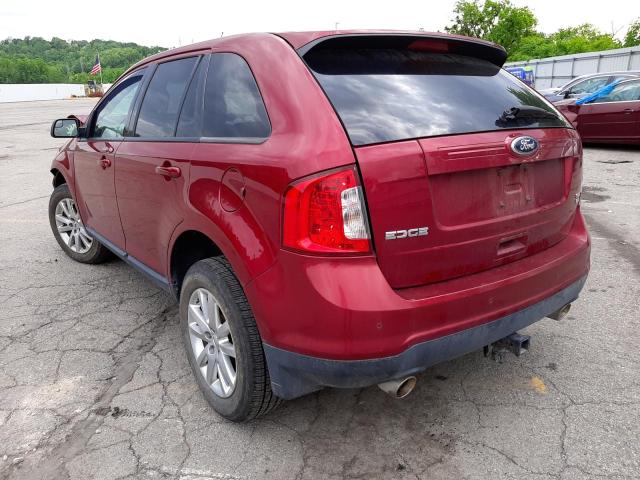 Photo 3 from auction – 2013 FORD EDGE SEL with VIN 2FMDK4JC1DBB82027