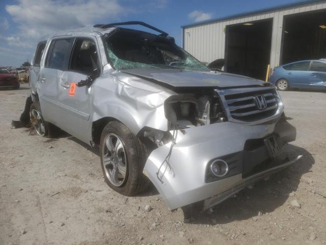 HONDA PILOT SE 2015 with VIN 5FNYF4H34FB020544 - Photo from auction