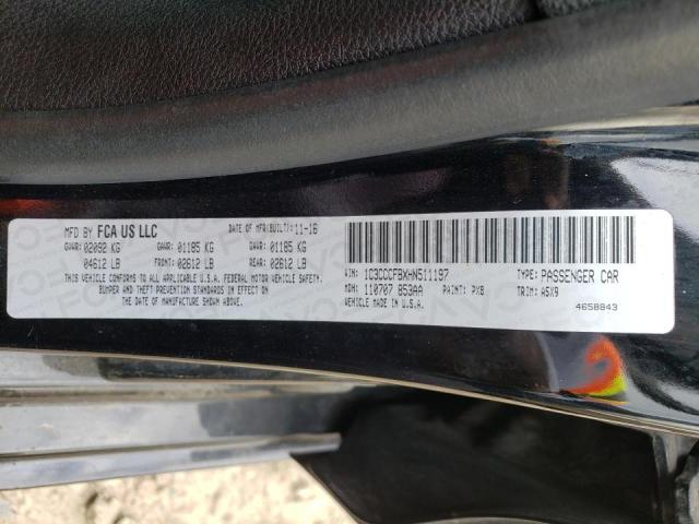 Photo 10 from auction – 2017 CHRYSLER 200 LX with VIN 1C3CCCFBXHN511197