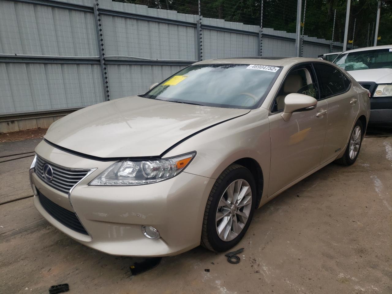 Photo 14 from auction – 2013 LEXUS ES 300H with VIN JTHBW1GG0D2003375