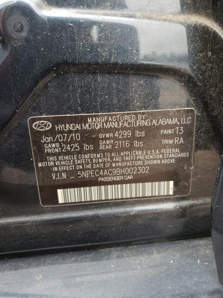 Photo 19 from auction – 2011 HYUNDAI SONATA SE with VIN 5NPEC4AC9BH002302
