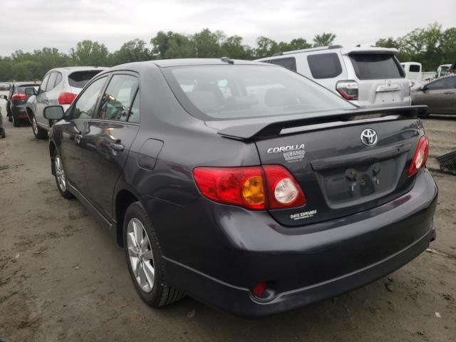Photo 3 from auction – 2009 TOYOTA COROLLA BA with VIN 1NXBU40E29Z055048