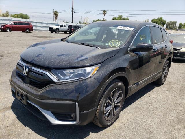 Photo 2 from auction – 2022 HONDA CR-V EX with VIN 7FARW1H58NE009134