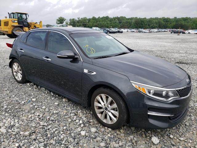 KIA OPTIMA EX 2016 with VIN 5XXGU4L36GG010833 - Photo from auction