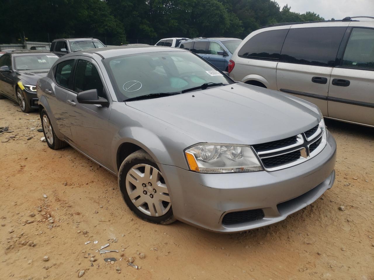 DODGE AVENGER SE 2014 with VIN 1C3CDZABXEN188482 - Photo from auction