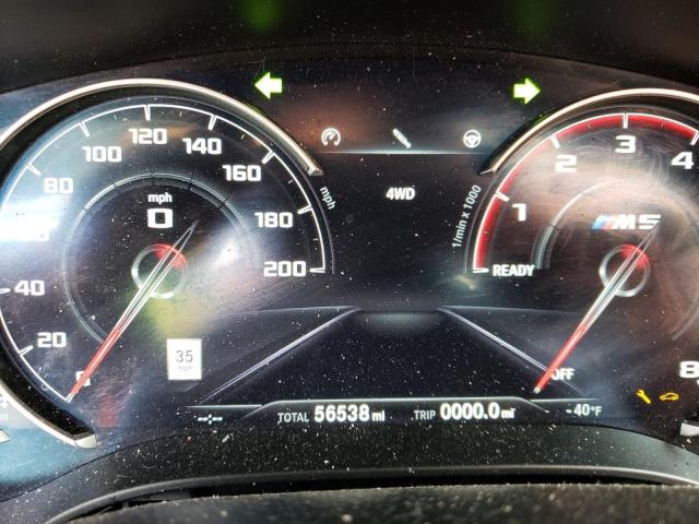 Photo 8 from auction – 2018 BMW M5 with VIN WBSJF0C51JB283257