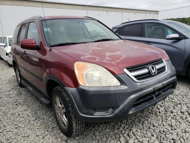 HONDA CR-V EX 2002 with VIN JHLRD78882C053760 - Photo from auction
