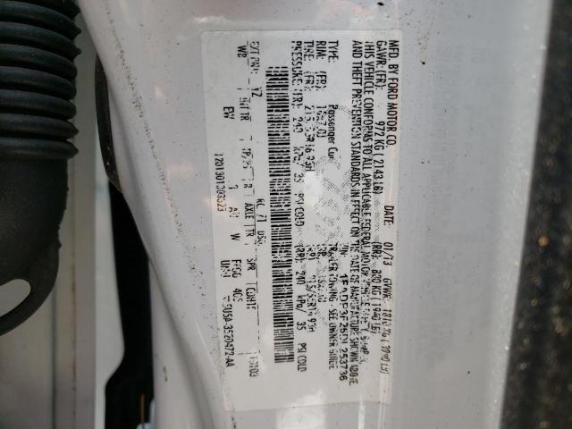 Photo 10 from auction – 2013 FORD FOCUS SE with VIN 1FADP3F25DL253736