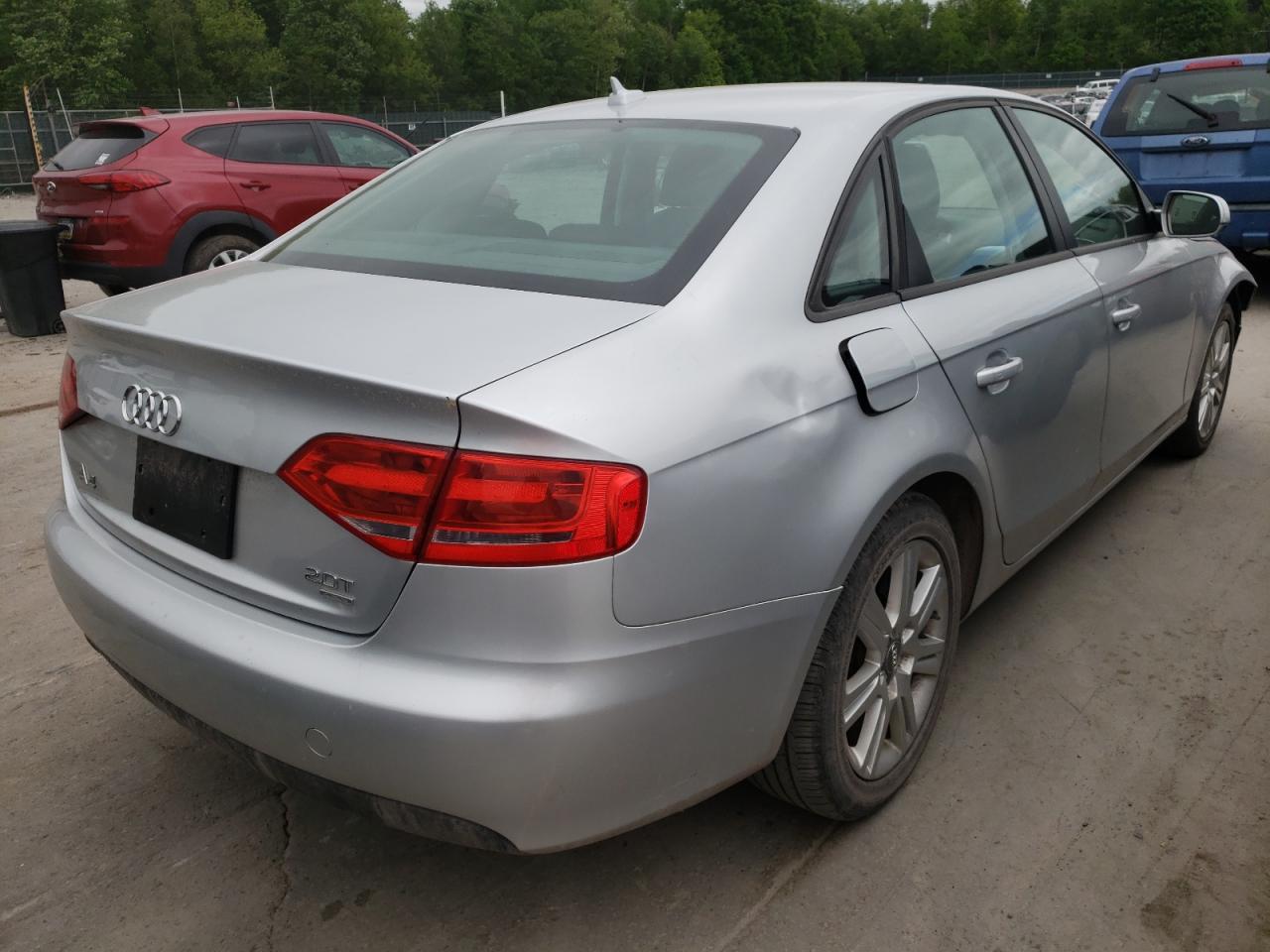 Photo 4 from auction – 2010 AUDI A4 PREMIUM with VIN WAUBFAFL0AN012729
