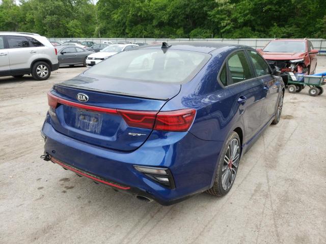 Photo 4 from auction – 2020 KIA FORTE GT with VIN 3KPF44AC7LE251978