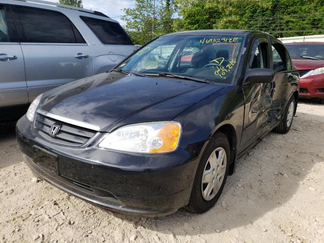 Photo 2 from auction – 2003 HONDA CIVIC LX with VIN 2HGES165X3H624155