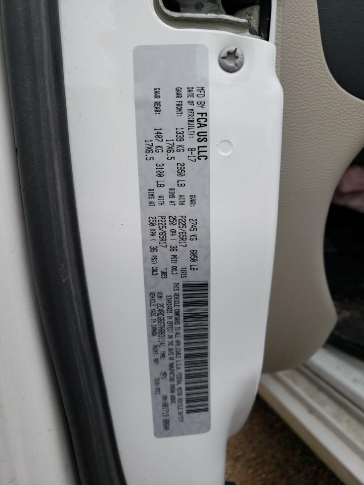 Photo 10 from auction – 2017 DODGE GRAND CARA with VIN 2C4RDGBG7HR831141