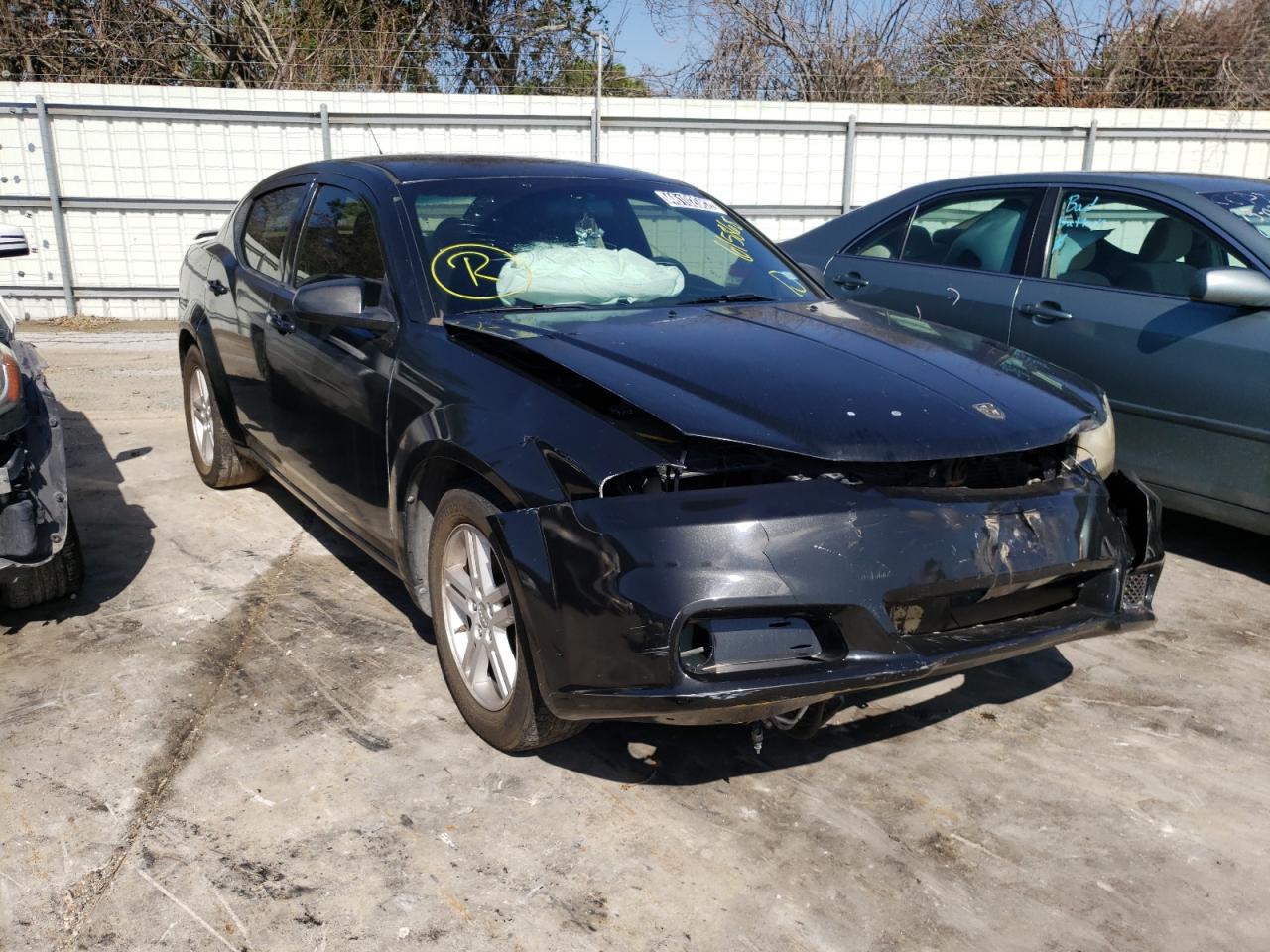 DODGE AVENGER SE 2013 with VIN 1C3CDZAG7DN615868 - Photo from auction