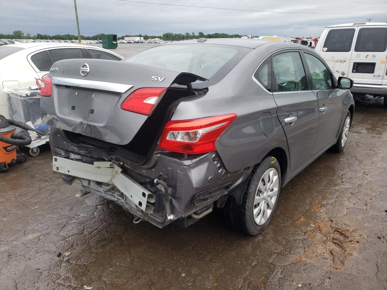 Photo 4 from auction – 2016 NISSAN SENTRA S with VIN 3N1AB7AP5GL654429
