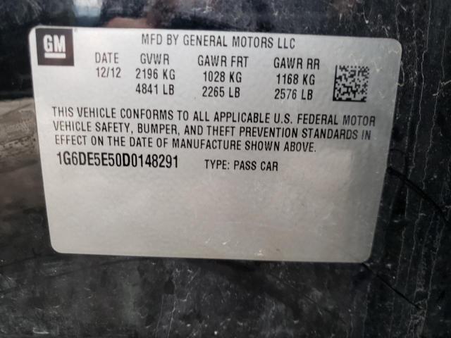 Photo 10 from auction – 2013 CADILLAC CTS LUXURY with VIN 1G6DE5E50D0148291