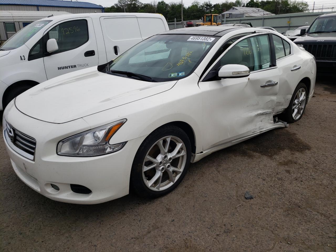 Photo 9 from auction – 2013 NISSAN MAXIMA S with VIN 1N4AA5AP4DC844806