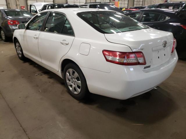 Photo 3 from auction – 2011 TOYOTA CAMRY BASE with VIN 4T1BF3EK7BU729770