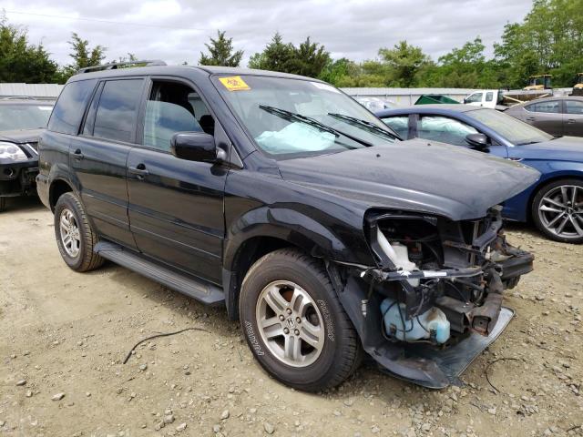 HONDA PILOT EXL 2003 with VIN 2HKYF18643H557243 - Photo from auction