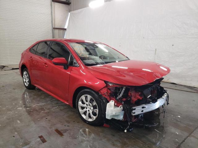 TOYOTA COROLLA LE 2021 with VIN JTDEPMAE2MJ127142 - Photo from auction