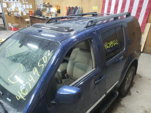 Photo 9 from auction – 2010 NISSAN PATHFINDER with VIN 5N1AR1NB1AC604842