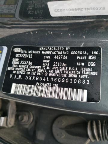 صورة رقم 10 من المزاد - 2016 KIA OPTIMA EX مع VIN 5XXGU4L36GG010833