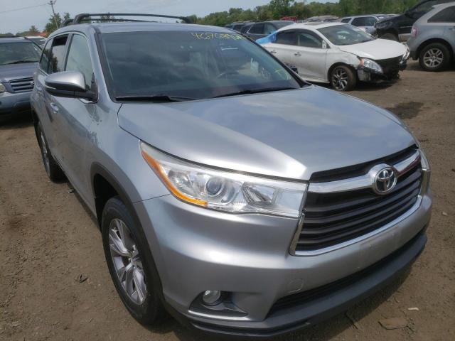 TOYOTA HIGHLANDER 2014 with VIN 5TDBKRFH5ES021600 - Photo from auction
