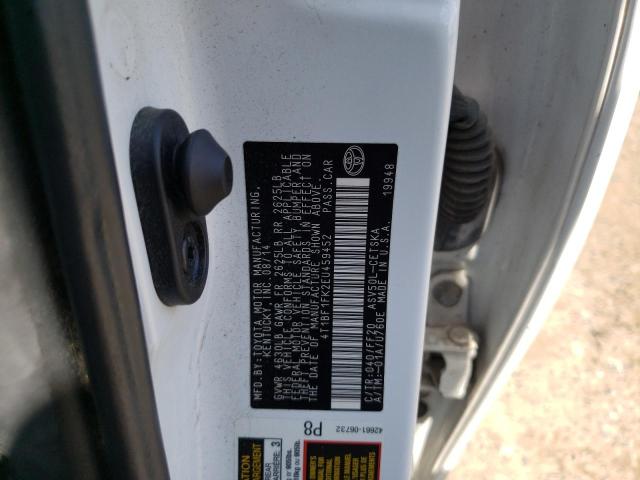 Photo 10 from auction – 2014 TOYOTA CAMRY L with VIN 4T1BF1FK2EU459452