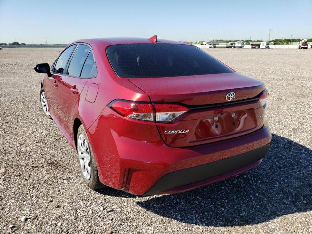 Photo 3 from auction – 2022 TOYOTA COROLLA LE with VIN 5YFEPMAE6NP320892