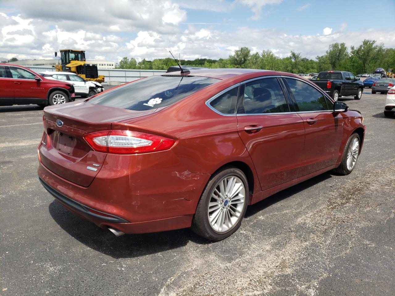 Photo 4 from auction – 2014 FORD FUSION SE with VIN 3FA6P0HDXER103033