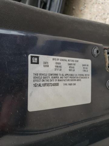Photo 10 from auction – 2008 CHEVROLET COBALT with VIN 1G1AL18FX87240808