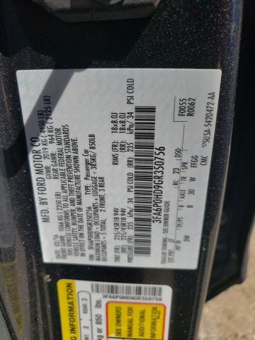 Photo 10 from auction – 2016 FORD FUSION SE with VIN 3FA6P0HD9GR350756