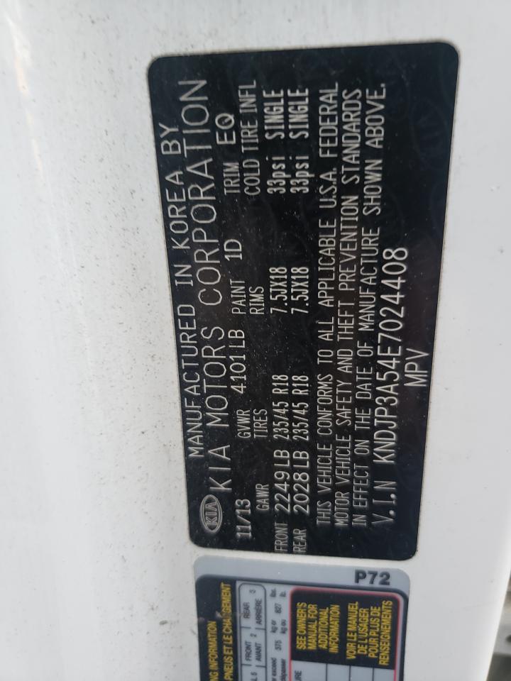 Фото 10 с аукциона – 2014 KIA SOUL + с VIN KNDJP3A54E7024408