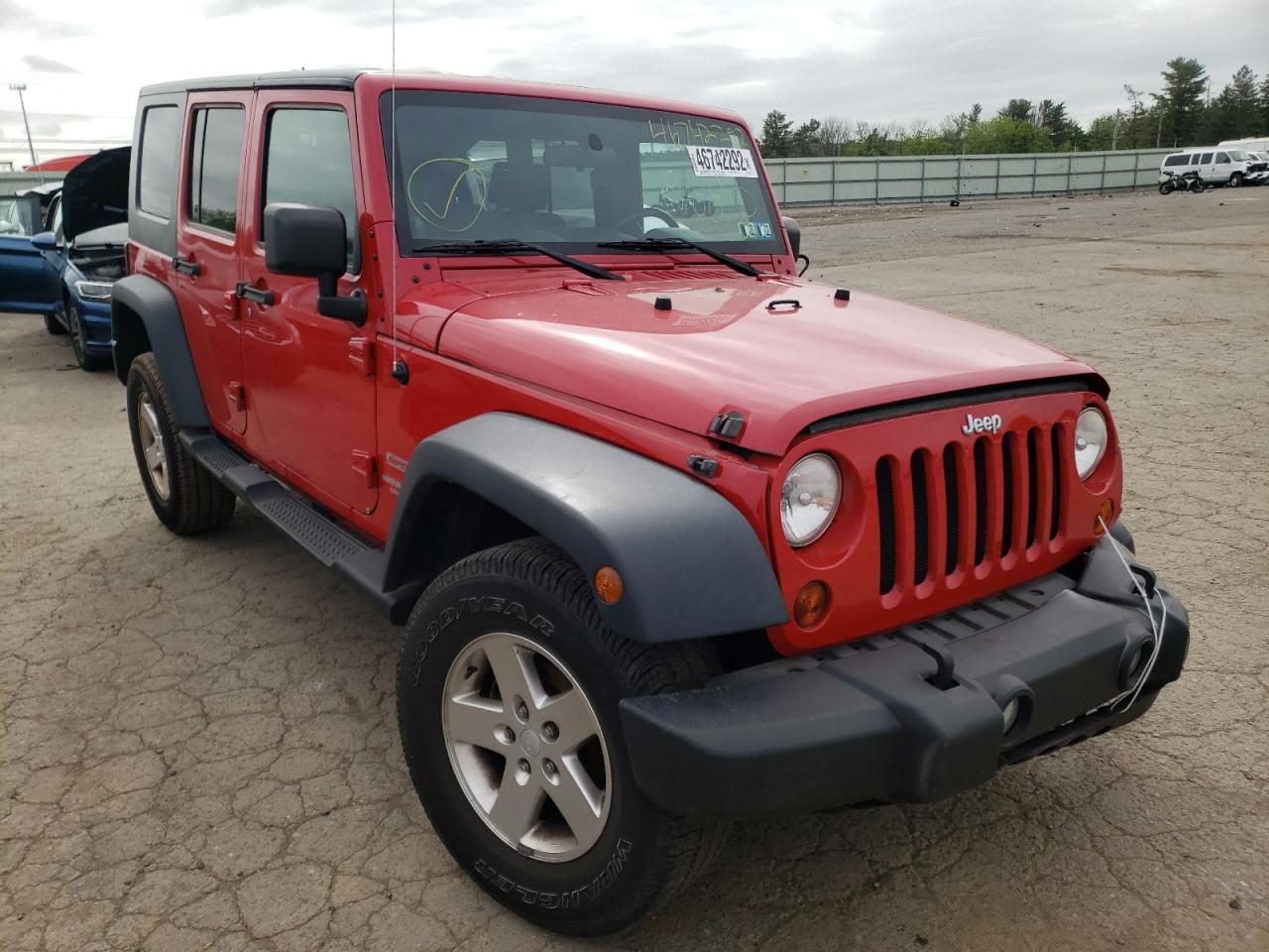 JEEP WRANGLER U 2010 with VIN 1J4BA3H11AL196299 - Photo from auction