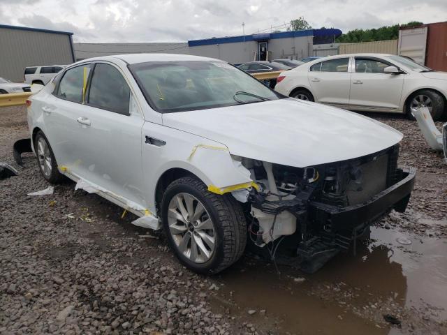 KIA OPTIMA EX 2018 with VIN 5XXGU4L34JG183242 - Photo from auction