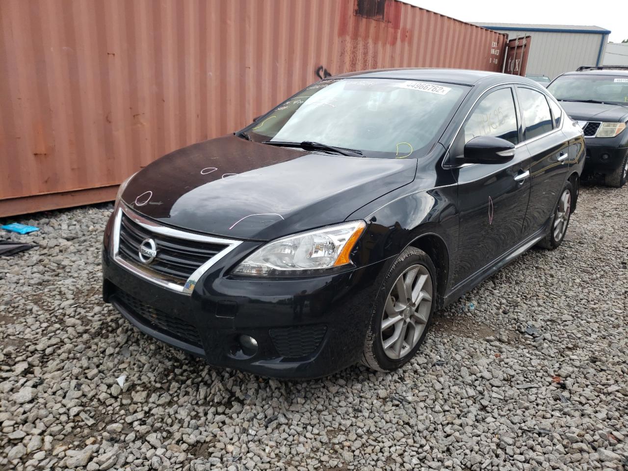Photo 2 from auction – 2015 NISSAN SENTRA S with VIN 3N1AB7AP1FY250089
