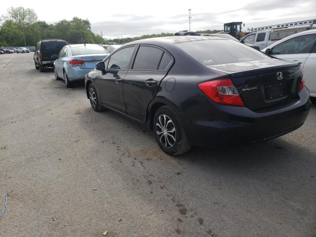 Photo 5 from auction – 2012 HONDA CIVIC LX with VIN 2HGFB2F50CH584243