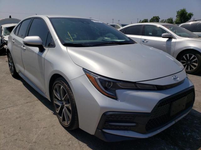 TOYOTA COROLLA SE 2021 with VIN 5YFS4MCE6MP081688 - Photo from auction