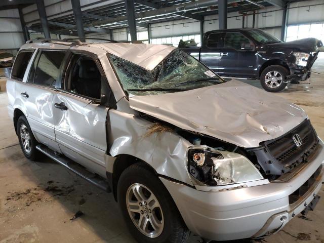 Photo 9 from auction – 2004 HONDA PILOT EXL with VIN 2HKYF18644H598733