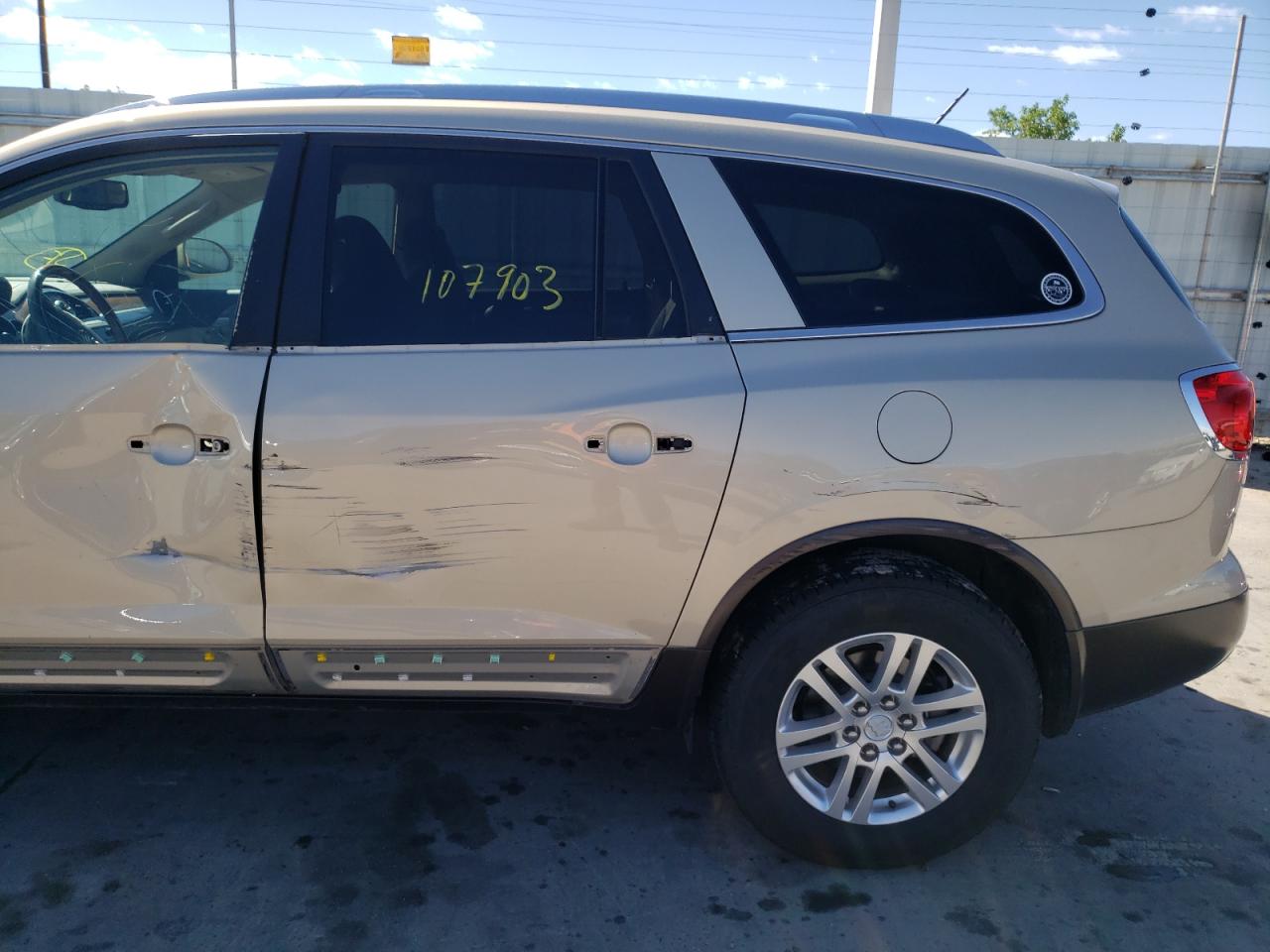 Photo 9 from auction – 2009 BUICK ENCLAVE CX with VIN 5GAER13D99J167675