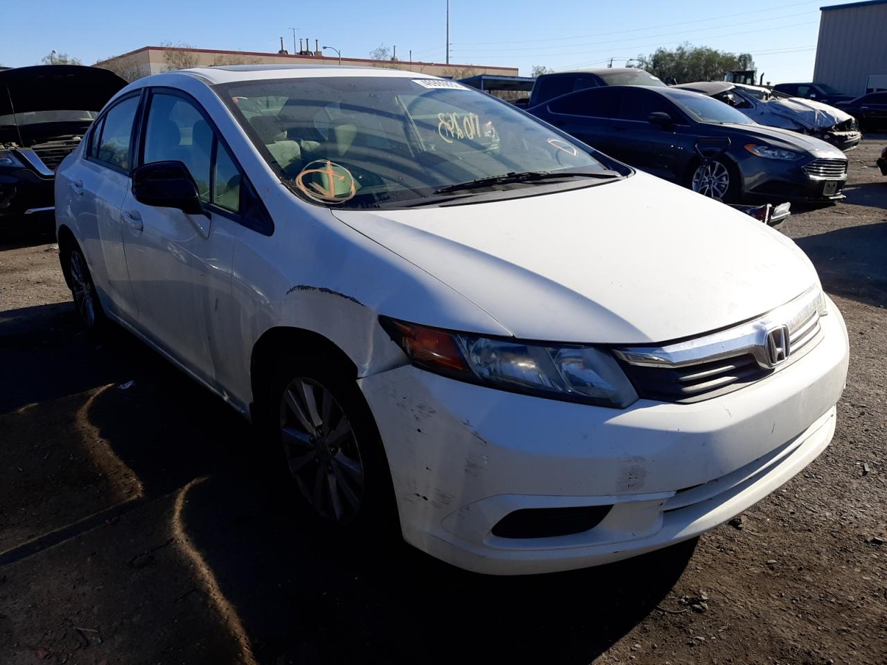 Photo 13 from auction – 2012 HONDA CIVIC EX with VIN 2HGFB2F86CH509279