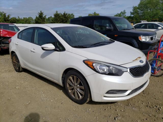 KIA FORTE LX 2014 with VIN KNAFX4A68E5219103 - Photo from auction