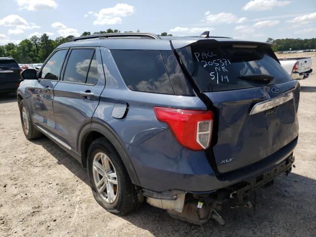 Photo 3 from auction – 2021 FORD EXPLORER X with VIN 1FMSK7DH8MGA52092