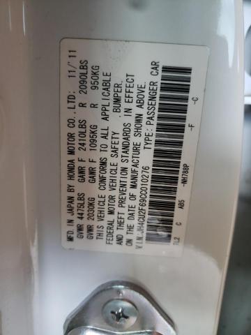 Photo 10 from auction – 2012 ACURA TSX TECH with VIN JH4CU2F69CC010276