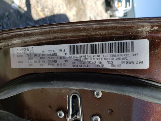 Photo 10 from auction – 2015 RAM 1500 LONGH with VIN 1C6RR7WM1FS521068