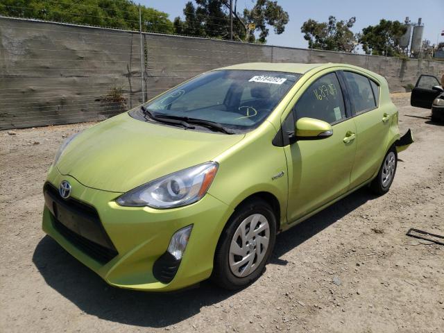 Photo 2 from auction – 2016 TOYOTA PRIUS C with VIN JTDKDTB3XG1138848