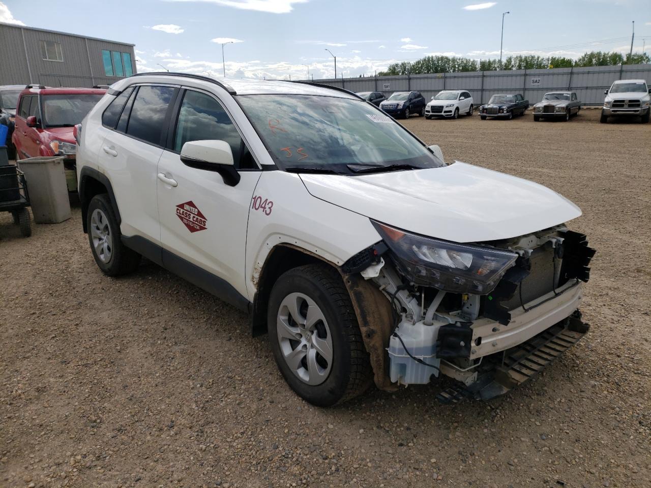 TOYOTA RAV4 LE 2020 with VIN 2T3B1RFV3LW099359 - Photo from auction