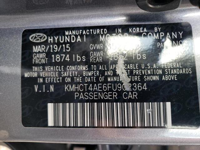 Photo 10 from auction – 2015 HYUNDAI ACCENT GLS with VIN KMHCT4AE6FU902364